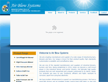 Tablet Screenshot of airblowsystem.com